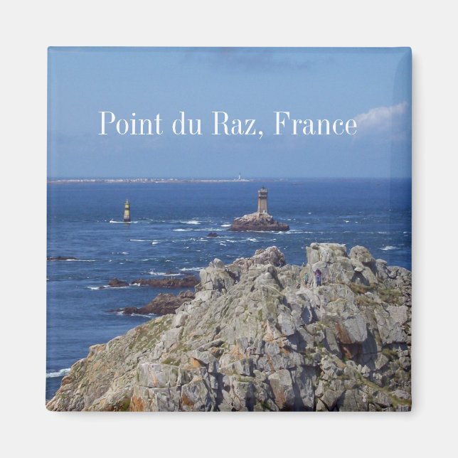 Point du Raz, Frankrike Magnet (Framsidan)