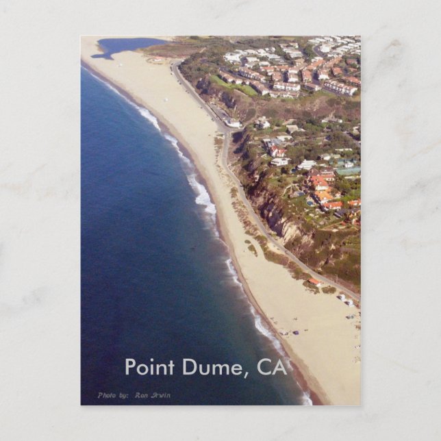 Point Dume, CA, Point Dume, CA Vykort (Framsida)