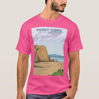 Point Dume Malibu Travel Poster aktiv T Shirt