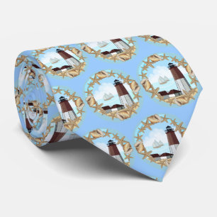 Point Judith Lighthouse tie Slips