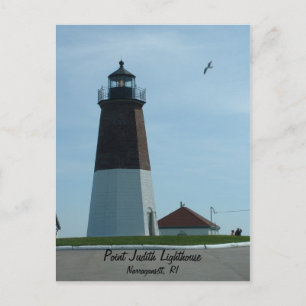 Point Judith Lighthouse-vykort Vykort