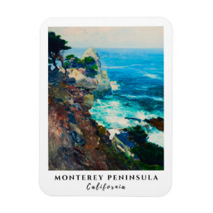 Point Lobos Monterey Peninsula California Sjölands Magnet