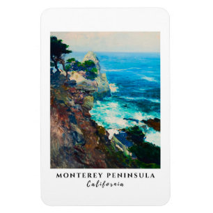 Point Lobos Monterey Peninsula California Sjölands Magnet