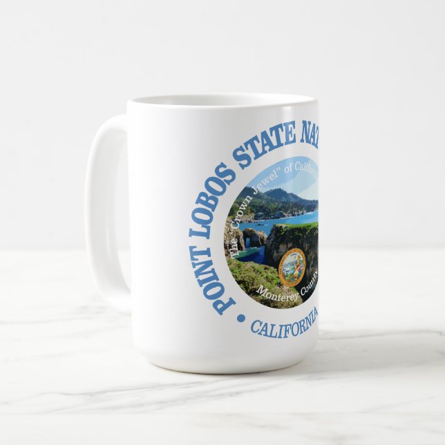 Point Lobos SNR Kaffemugg (Framsida vänster)
