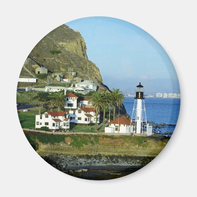 Point Loma Lighthouse Magnet (Framsidan)