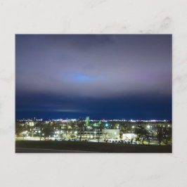 Point Lookout och Branson, MIssouri på natten Vykort