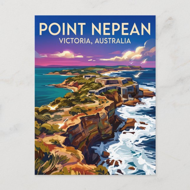 Point Nepean Nationalpark Australien Vykort (Framsida)