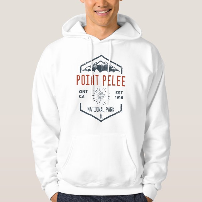 Point Pelee National Park Canada Distress Hoodie (Framsida)