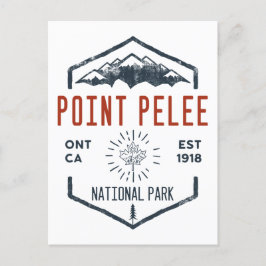 Point Pelee National Park Canada Distress Vykort