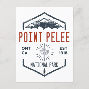 Point Pelee National Park Canada Distress Vykort