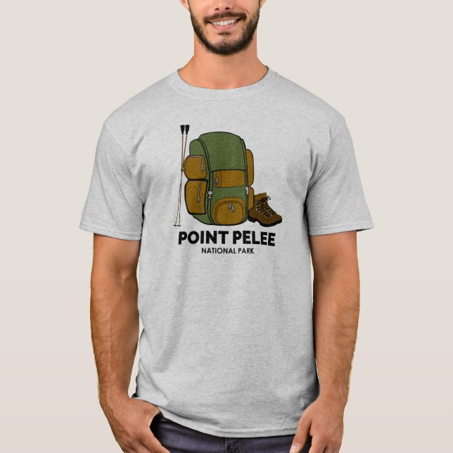 Point Pelee National Park Ontario Canada-ryggsäck T Shirt (Framsida)