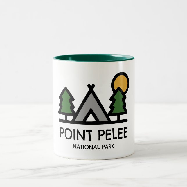 Point Pelee National Park Ontario Kanada Två-Tonad Mugg (Center)