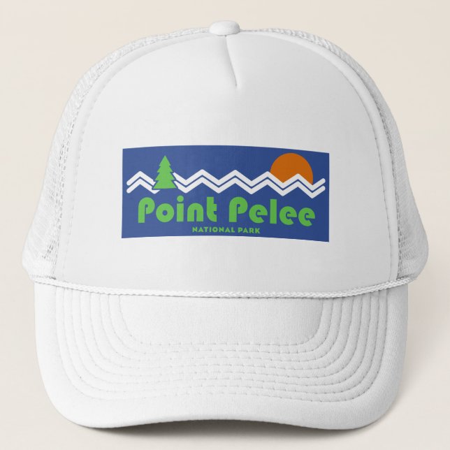Point Pelee National Park Retro Keps (Framsida)