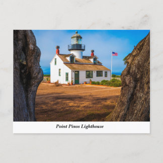 Point Pinos Lighthouse-vykort Vykort