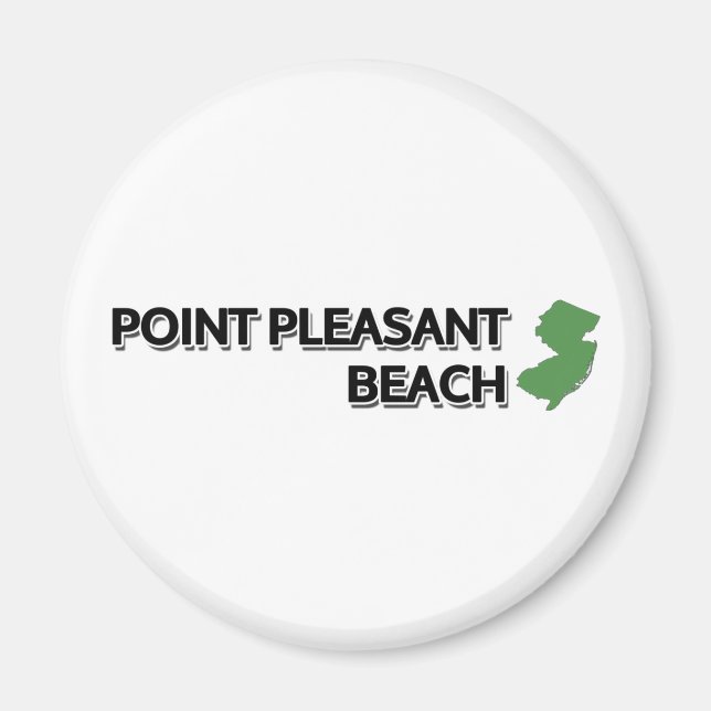 Point Pleasant Beach Magnet (Framsidan)