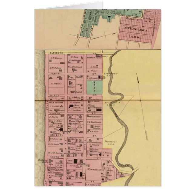 Point Pleasant, Mason Company Hälsningskort (Framsidan)