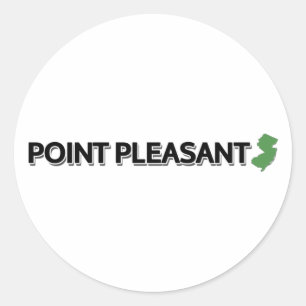 Point Pleasant, New jersey Runt Klistermärke
