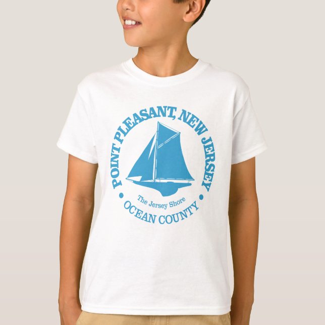 Point Pleasant NJ (slinga) T Shirt (Framsida)