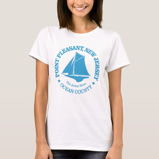 Point Pleasant NJ (slinga) T Shirt (Framsida)
