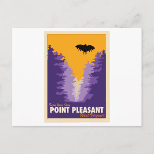 Point Pleasant Turism vykort Klassiker