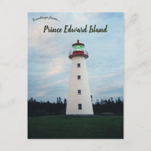 Point Prim Lighthouse PEI Kanada Vykort