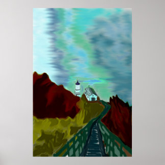 Point Reyes fyr Poster