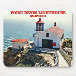 Point Reyes Light, California Mousepad Musmatta