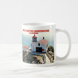 Point Reyes Lighthouse, Kalifornien Mugg