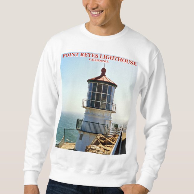 Point Reyes Lighthouse, Kalifornien Sweatshirt (Framsida)