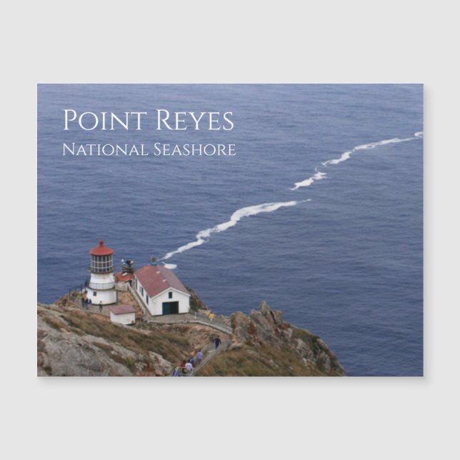 Point Reyes Lighthouse Magnet (Framsida)