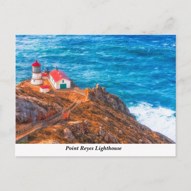 Point Reyes Lighthouse-vykort Vykort (Framsida)