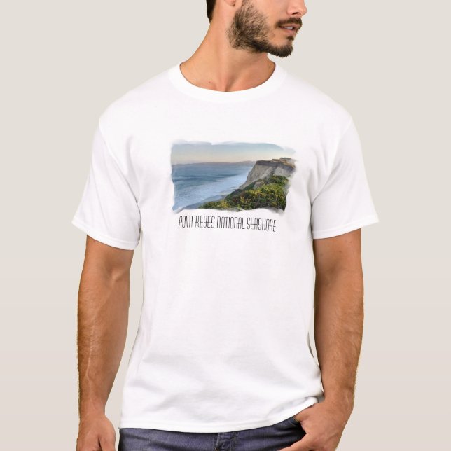 POINT REYES NATIONAL SEASHORE CALIFORNIA T SHIRT (Framsida)