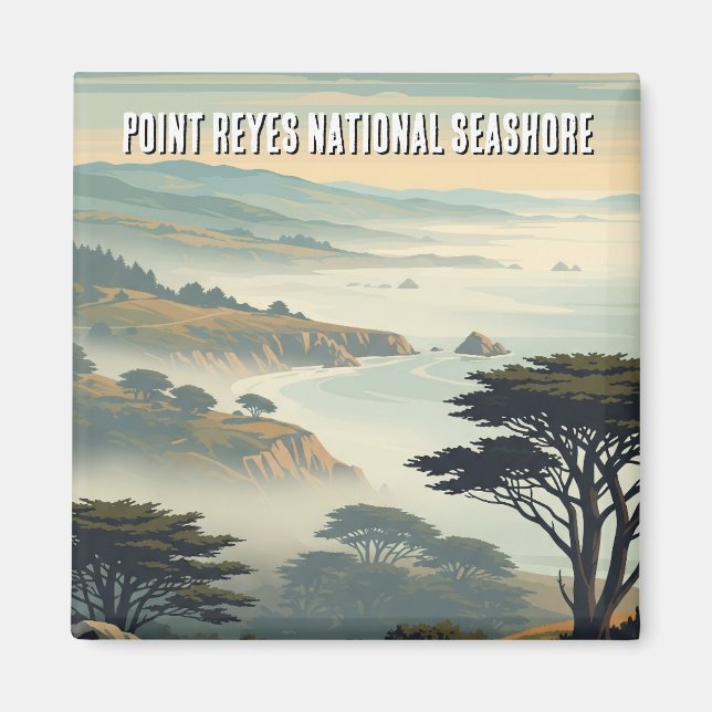 Point Reyes National Seashore Mist Magnet (Framsidan)
