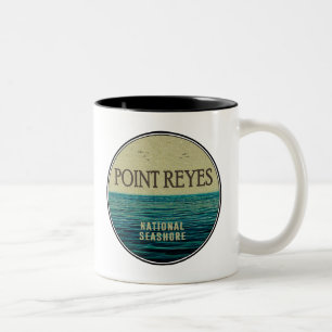 Point Reyes National Seashore Ocean Birds Två-Tonad Mugg