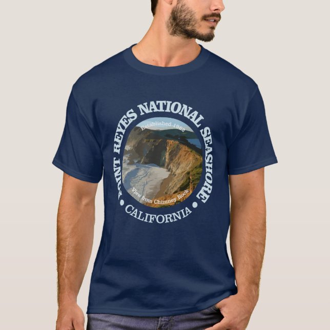 Point Reyes National Seashore T Shirt (Framsida)