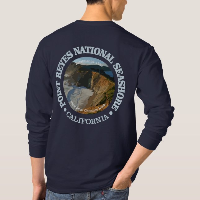 Point Reyes National Seashore T Shirt (Baksida)