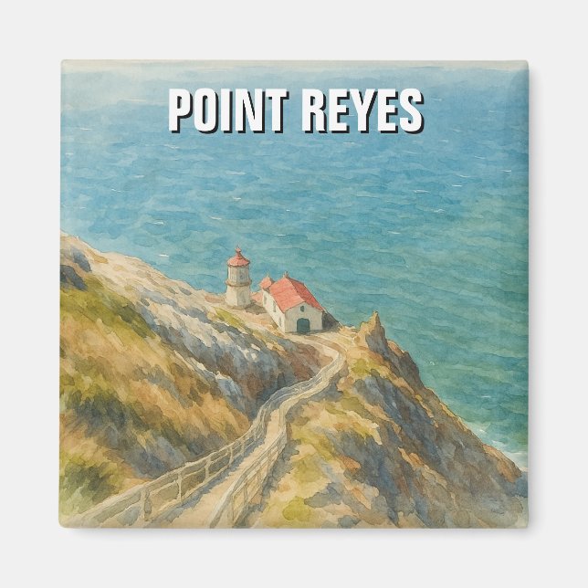 Point Reyes National Seashore Travel Magnet (Framsidan)