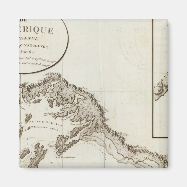 Point Riou to Point Possession Alaska Magnet (Framsidan)