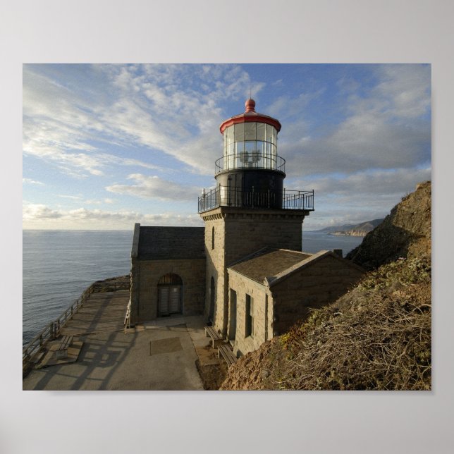 Point Sur Lighthouse Point Sur State Historic Park Poster (Framsidan)