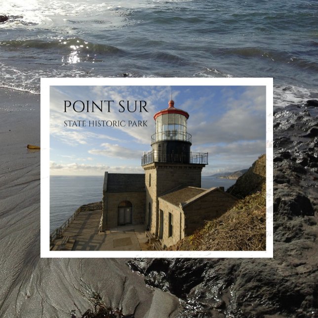 Point Sur Lighthouse State Historic Park, CA Vykort (Skapare uppladdad)