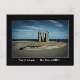 Point Udall St. Croix Amerikanska Jungfruöarna Vykort