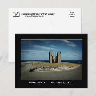 Point Udall St. Croix US Virgin Islands Vykort