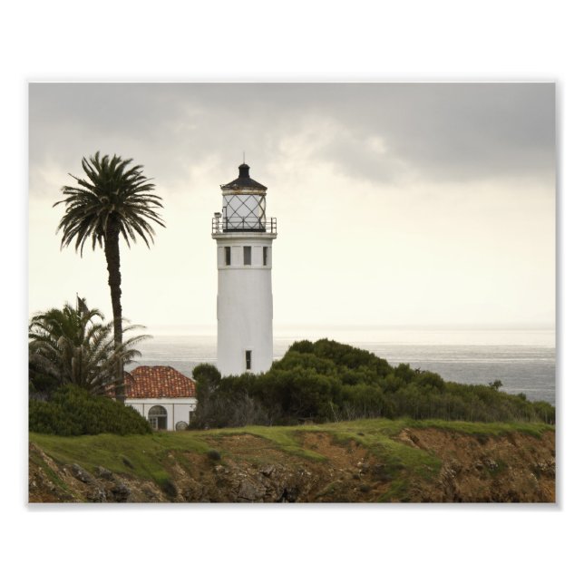 Point Vicente Lighthouse Fototryck (Framsidan)