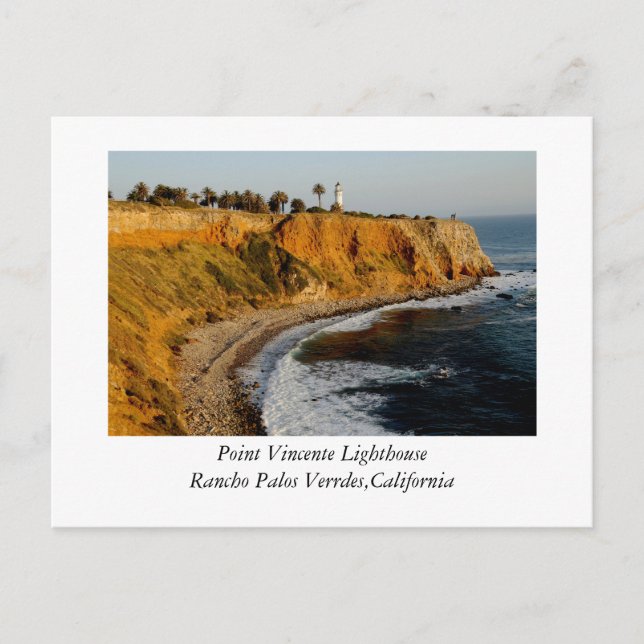 Point Vincente Lighthouse Vykort (Framsida)