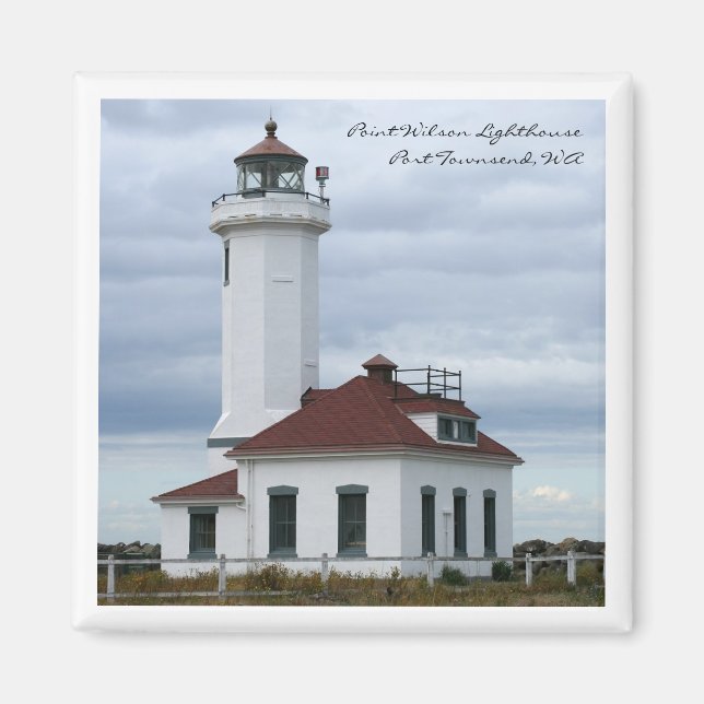 Point Wilson Lighthouse Magnet (Framsidan)