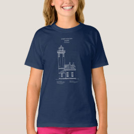 Point Wilson Lighthouse - Washington - AD T Shirt
