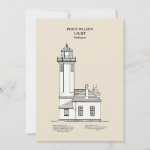 Point Wilson Lighthouse - Washington - SBD Tack Kort