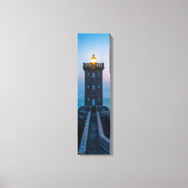 Pointe de Kermorvan Lighthouse Lodrät Canvas Art