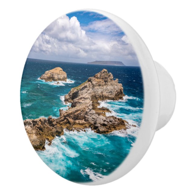 Pointe des Chateaux, Grande-Terre, Guadeloupe #2 Knopp (Höger)