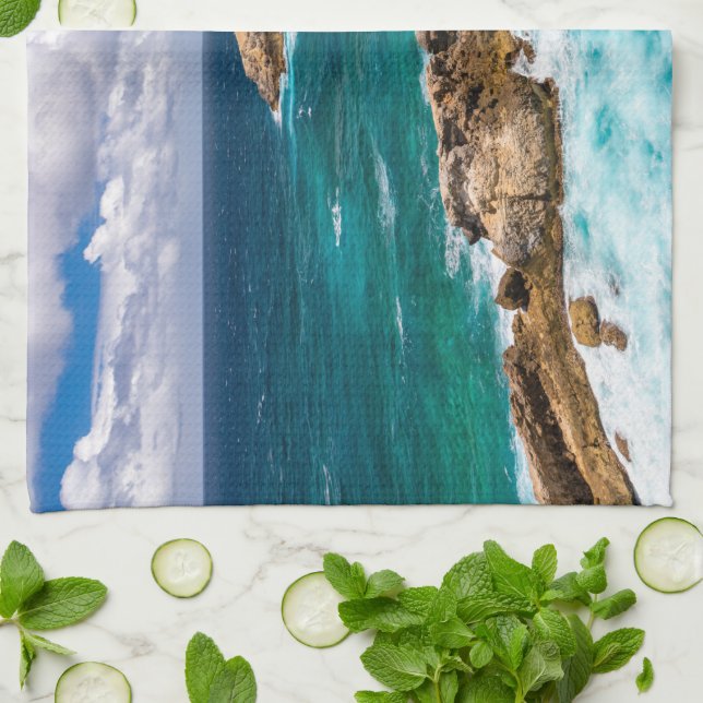 Pointe des Chateaux, Grande-Terre, Guadeloupe #2 Kökshandduk (Vikta)